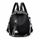 Women Nylon School Backpack Travel Satchel Rucksack Shoulder Bag Tote