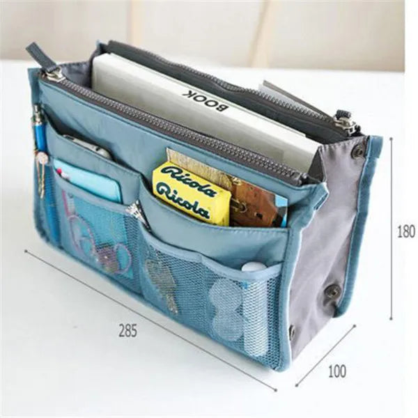 Women Travel Cosmetic Bag Organiser Purse Liner