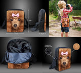 Rock Forever Pattern Mini Messenger Bag for Boys Girls