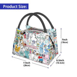 Medical Staff Print Thermal Lunch Bag Insulated Cooler Picnic Office Reusable