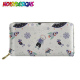 Rocket Moon Star in Space Ladies Long Cluth Party Money Bag