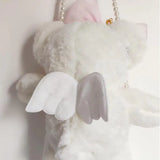 Crown Bear Lolita Bag Soft Sister Doll Diagonal Sweet Bag 2Colors