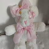Crown Bear Lolita Bag Soft Sister Doll Diagonal Sweet Bag 2Colors