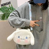 NONSAR Bunny Lady Handbag Beam Mouth Female Bag Activity Gift Bag