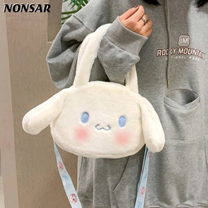 NONSAR Bunny Lady Handbag Beam Mouth Female Bag Activity Gift Bag