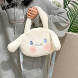NONSAR Bunny Lady Handbag Beam Mouth Female Bag Activity Gift Bag