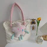 Japanese Girl Lolita Star Handbag Large Capacity