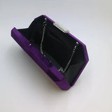Velvet Evening Bags for Party Prom Green/Purple/Blue/Red