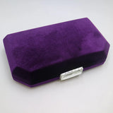Velvet Evening Bags for Party Prom Green/Purple/Blue/Red