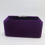Velvet Evening Bags for Party Prom Green/Purple/Blue/Red