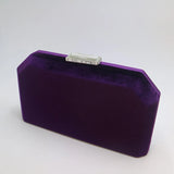 Velvet Evening Bags for Party Prom Green/Purple/Blue/Red