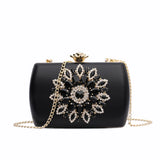 Diamond Evening Bag Wedding Clutches Lady Chains Small Pouch