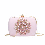 Diamond Evening Bag Wedding Clutches Lady Chains Small Pouch