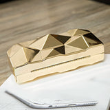 Acrylic Box Clutch Evening Bag Elegant Chain Handbag for Party
