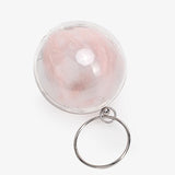 Transparent Circular Chains Clutch Bag for Women Evening Party Dinner Makeup