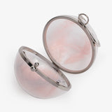 Transparent Circular Chains Clutch Bag for Women Evening Party Dinner Makeup