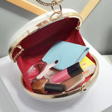 Flower Chains Shoulder Bags Lady Style Dinner Clutch