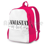 Namastay In Bed Outdoor Hiking Backpack Yoga Bag