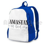 Namastay In Bed Outdoor Hiking Backpack Yoga Bag