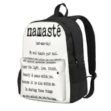 Namaste Anime Backpack for Men Women Children