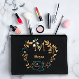 Name Motto Women Cosmetic Bag Toiletry Bag Make Up Bags For Girls
