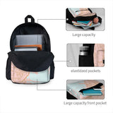Naples Map Backpack Men's Women's Bags Reusable
