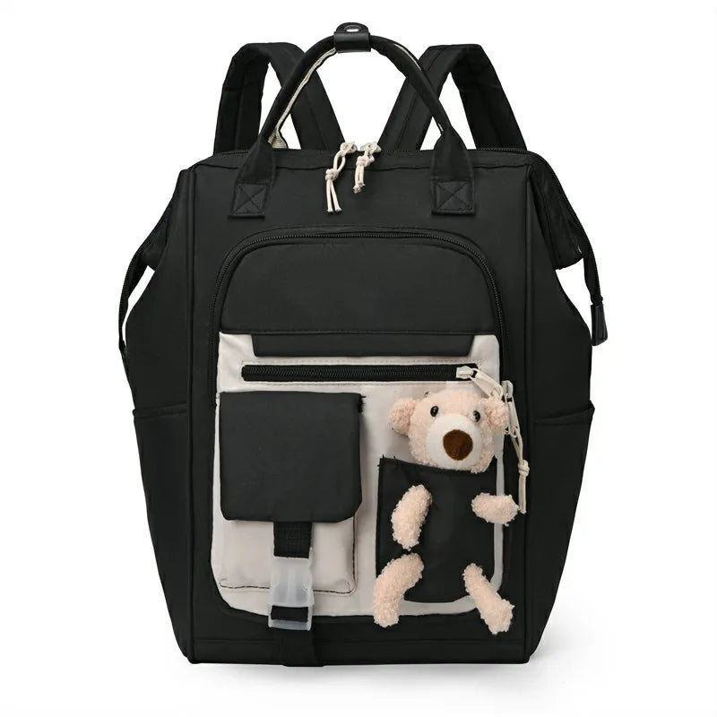 Nappy Backpack Bag Mummy Large Capacity Waterproof Outdoor Travel Diaper Bags