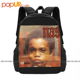 Nas Illmatic Classic Hip Hop New York Backpack Large Capacity