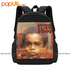 Nas Illmatic Classic Hip Hoprap York Backpack Large Capacity