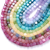 Natural Stone Crystal Beads for Jewelry Making DIY Bracelet Necklace 8x8mm