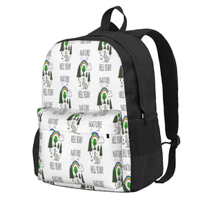 Nature Hell Yeah Backpacks Men's & Women's Eco Friendly Travel Backpack