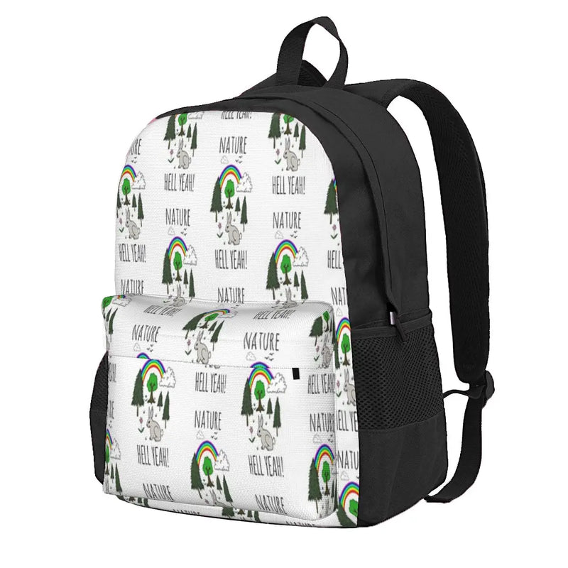 Nature Hell Yeah Backpacks Men's & Women's Eco Friendly Travel Backpack