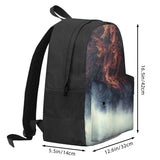Eco-Friendly River Backpack - Fall At The River Men's & Women's Backpack