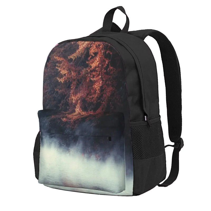 Eco-Friendly River Backpack - Fall At The River Men's & Women's Backpack