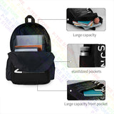 Ncis Gibbs Rules Men Large Capacity Backpack Print Schoolbag Eco Friendly Bags
