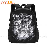 Necrophagist Mors Backpack Large Capacity Creative Gym Tote Bag