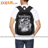 Necrophagist Mors Backpack Large Capacity Creative Gym Tote Bag