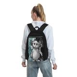 Ned Vaporwave Backpacks Men's Women's School Bag