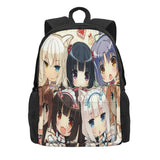 Nekopara 2 Backpacks for Men Women Kids Girls