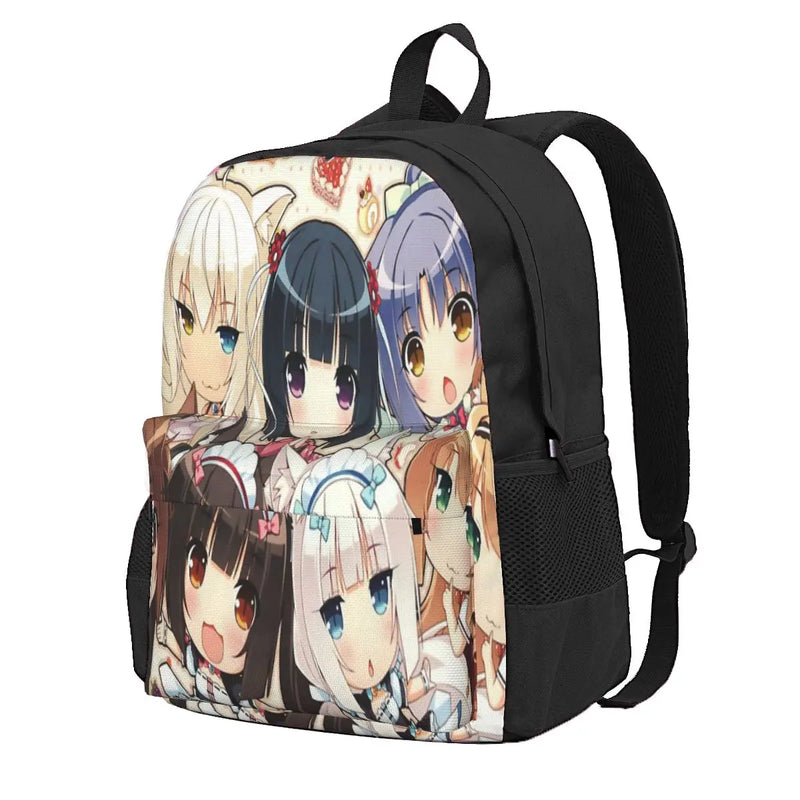 Nekopara 2 Backpacks for Men Women Kids Girls