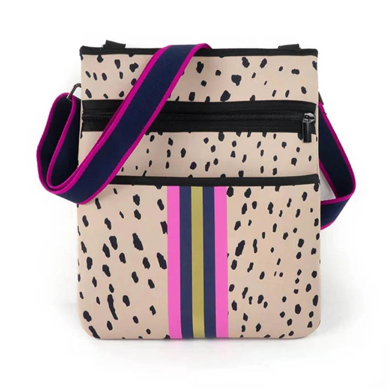 Neoprene Messenger Bag Large-capacity Waist Bag