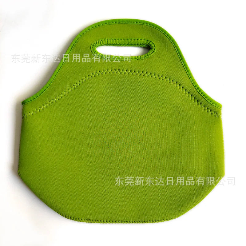 Neoprene Portable Lunch Bag Thermal Insulated Bento Box Tote Cooler Pouch