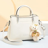 High-quality Handbag Women's Autumn Winter 3-layer Messenger Shoulder Bag