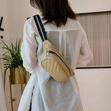 Net Red Chest Bag Ins Bag Women's Single Shoulder Messenger