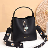 Net Red All-match One-shoulder Bucket Bag Women's Summer Messenger