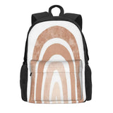 Boho Rainbow Backpacks Men's and Women's School Bags