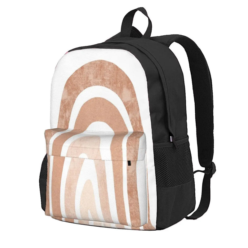 Boho Rainbow Backpacks Men's and Women's School Bags