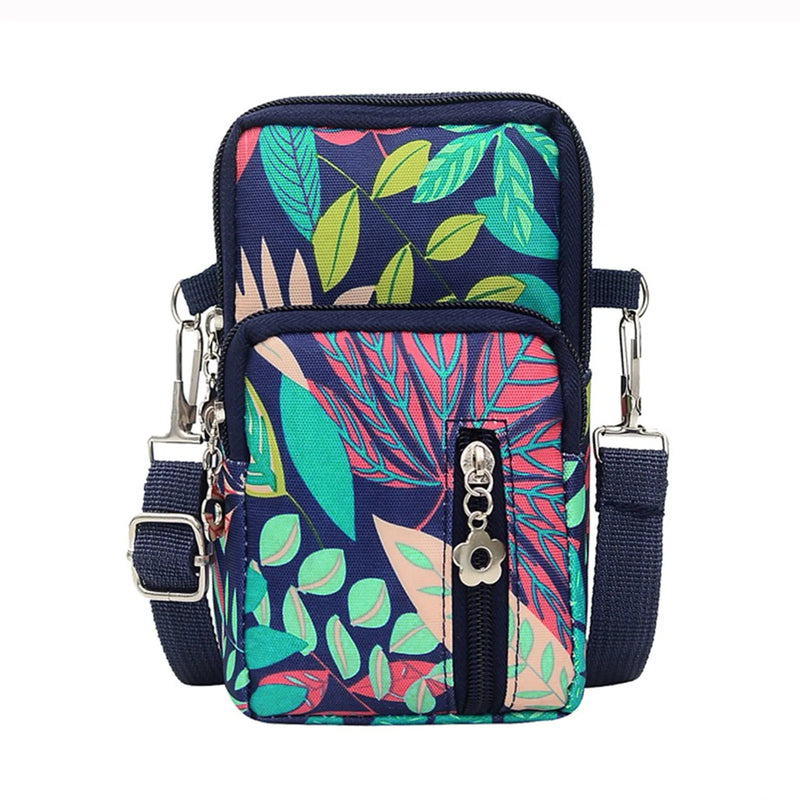 Nylon Students Outdoor Sports Arm Bag Phone Bag Shoulder Bag