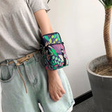 Nylon Students Outdoor Sports Arm Bag Phone Bag Shoulder Bag