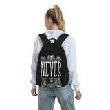 2 Backpacks Men's & Women's Zipper Bags
